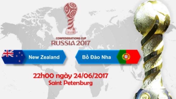 Soi kèo New Zealand vs Bồ Đào Nha hôm nay lúc 22h00 ngày 24/06 : Vòng bảng Confederations Cup 1