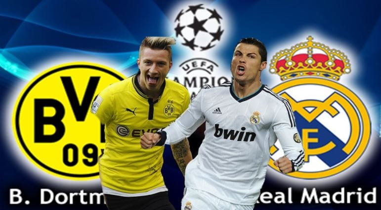 Tỷ lệ kèo Dortmund vs Real Madrid hôm nay 1h45 ngày 27/09 : Trận Derby châu Âu 1
