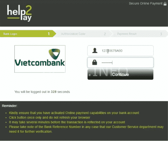 gửi tiền vào tài khoản m88 11