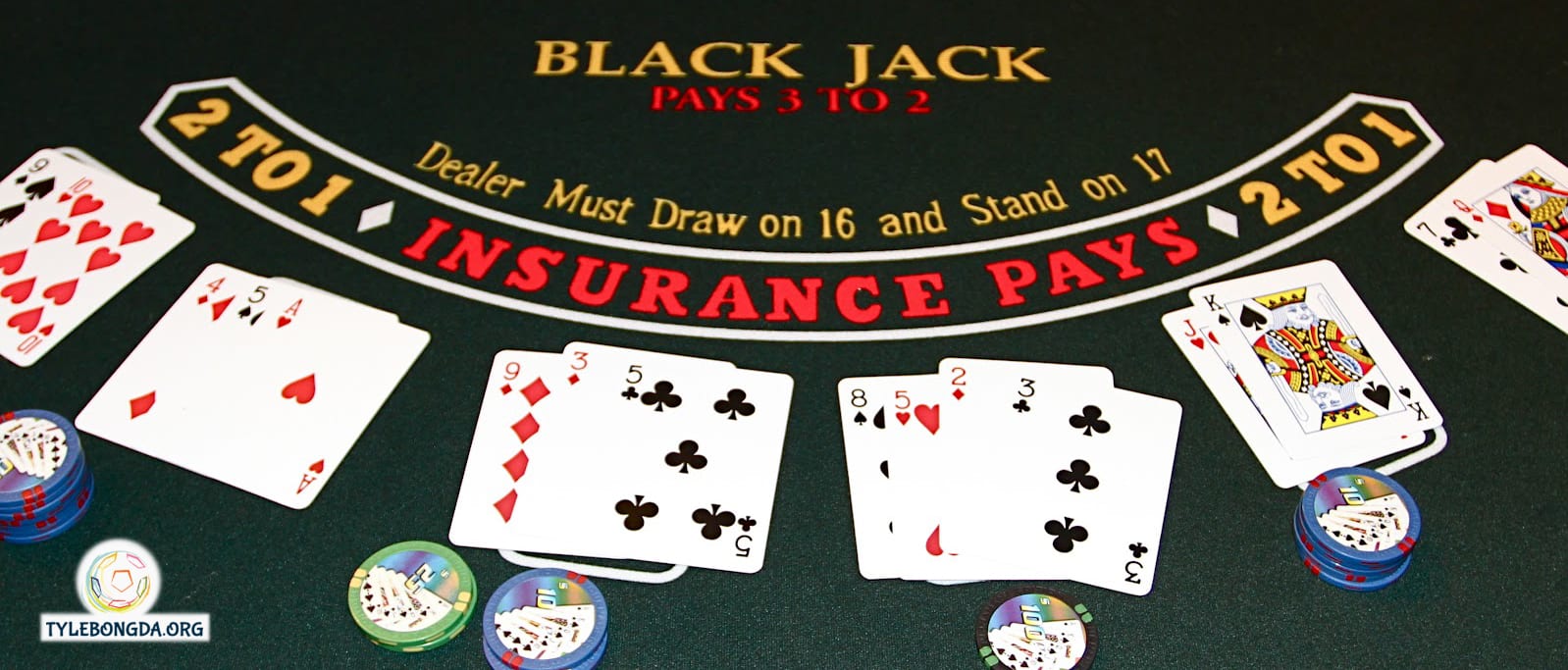 Hướng dẫn cách chơi Blackjack trực tuyến 5 cách chơi Blackjack 01