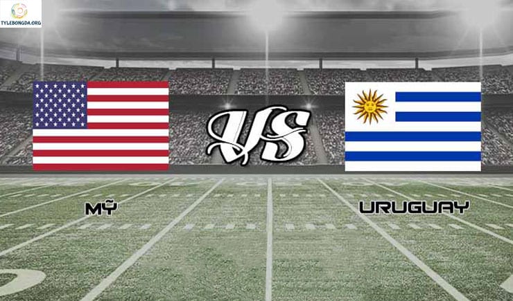 Soi kèo tỷ số nhà cái trận Mỹ vs Uruguay