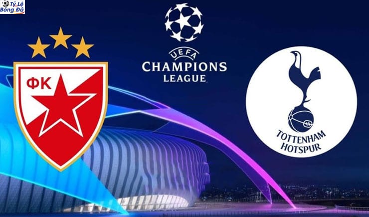 Soi kèo tỷ số nhà cái trận Crvena Zvezda vs Tottenham