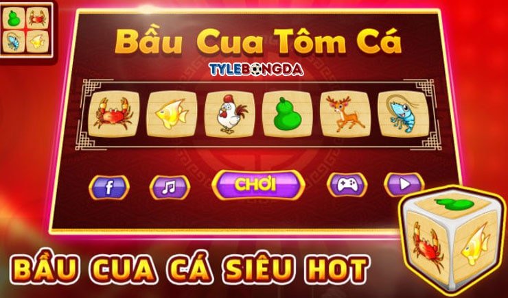Mẹo chơi bầu cua tôm cá online
