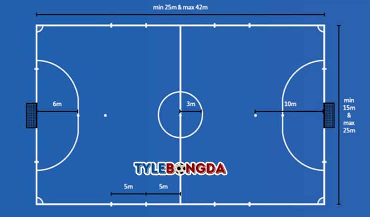 Kích thước sân bóng đá tiêu chuẩn là bao nhiêu? Kích thước sân bóng đá tiêu chuẩn